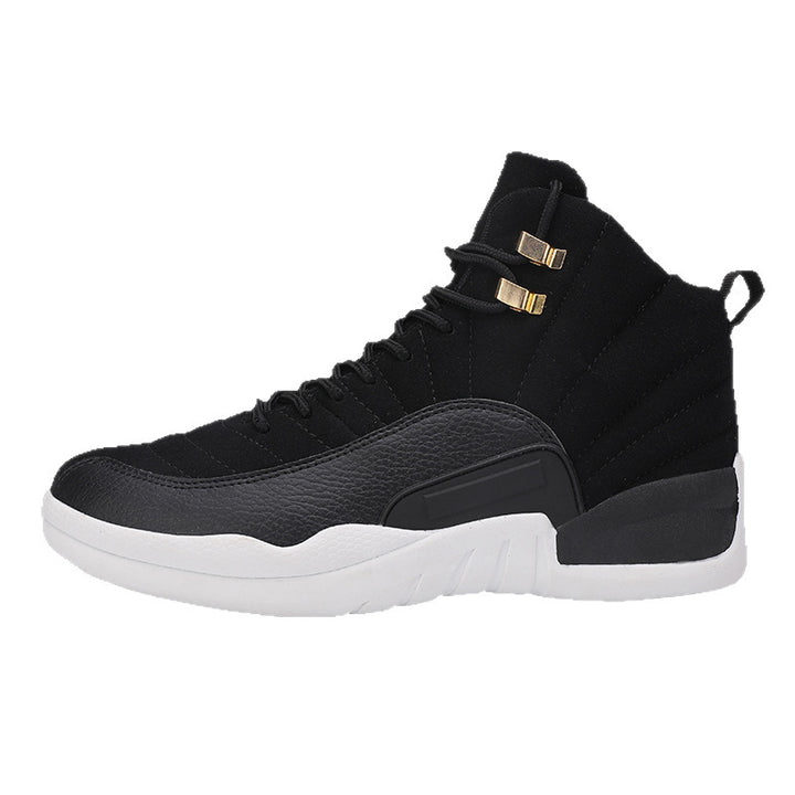 Herren Basketball-High-Top mit gepolstertem Knöchelkragen und robustem Gummiprofil Drune