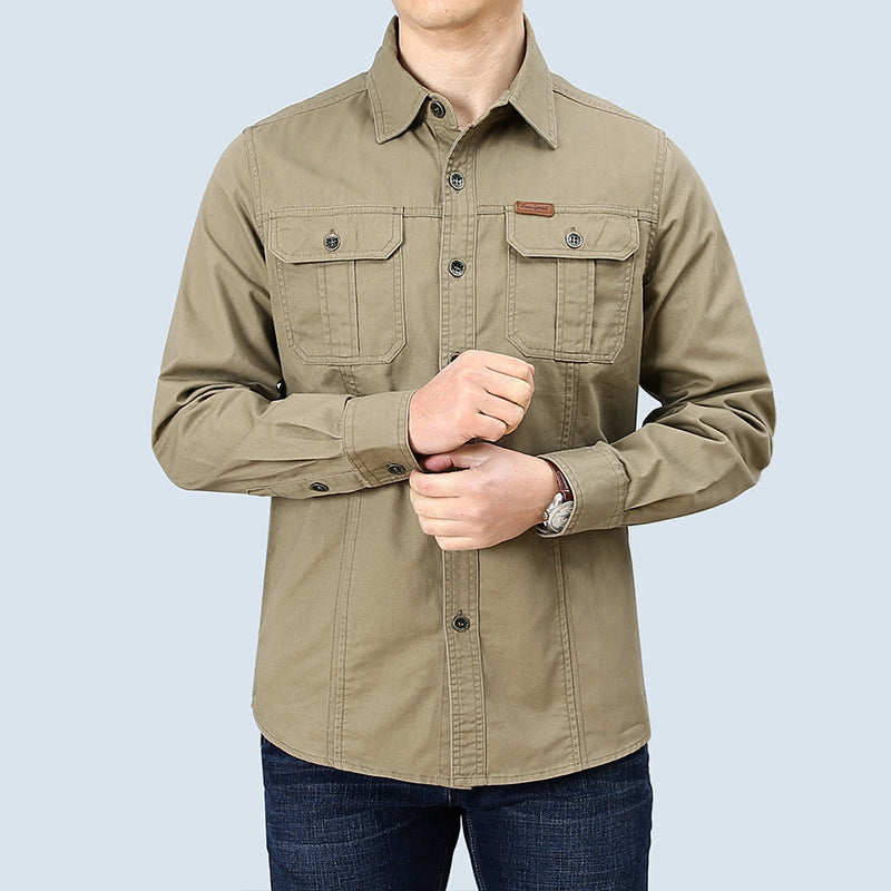 Herren Stylische Outdoor-Hemdjacke Drune