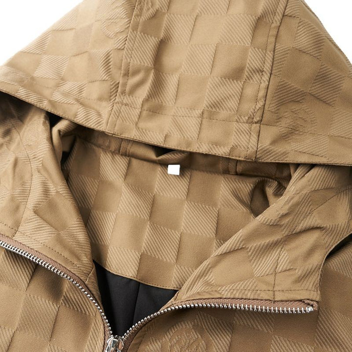 Herren leichte Windjacke mit innovativen Details und praktischem Kapuzendesign Drune
