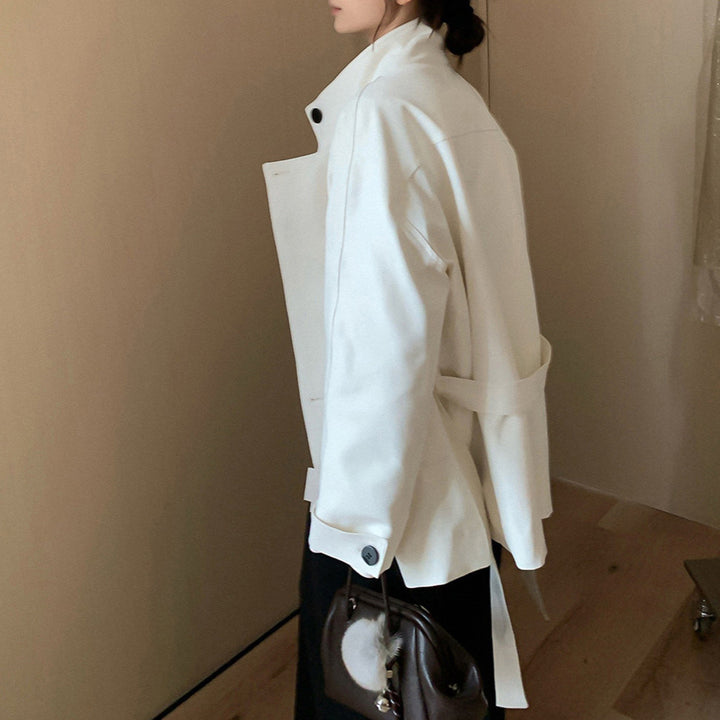 Damen ModischeOversized Übergangsjacke Drune