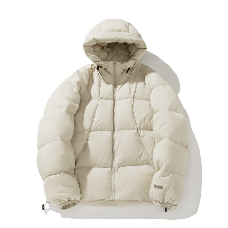 Unisex Wattierte Steppjacke mit Kapuze und Thermoisolierung Drune
