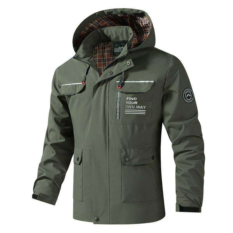 Herren Multifunktionale Outdoorjacke Drune