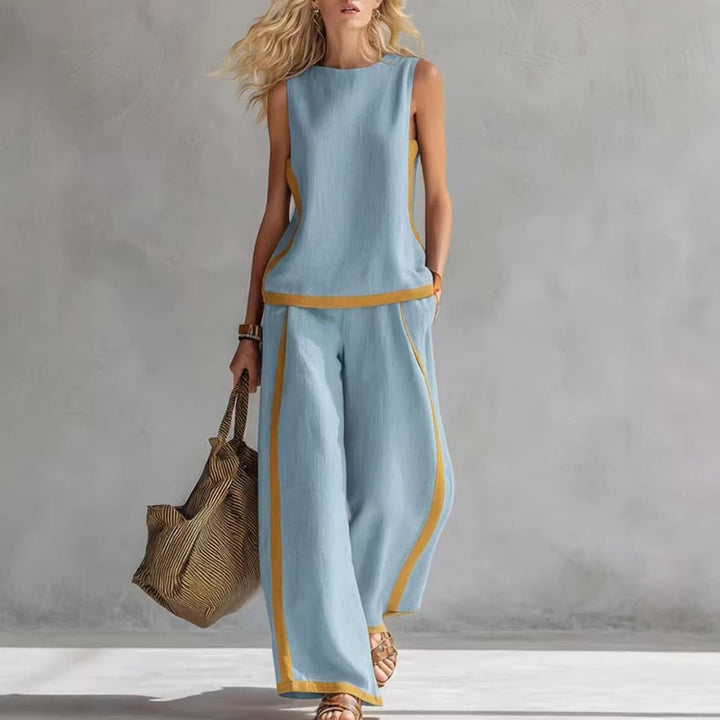Damen lässiges Sommeranzug-Set Drune