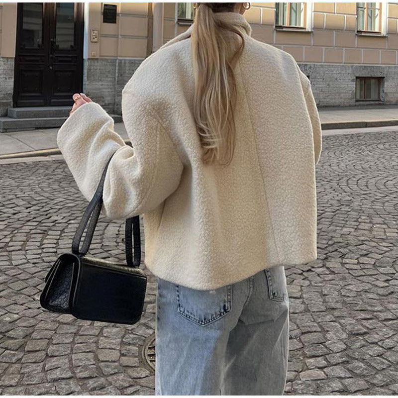 Damen Kuscheljacke im stylischen Oversized-Design Drune