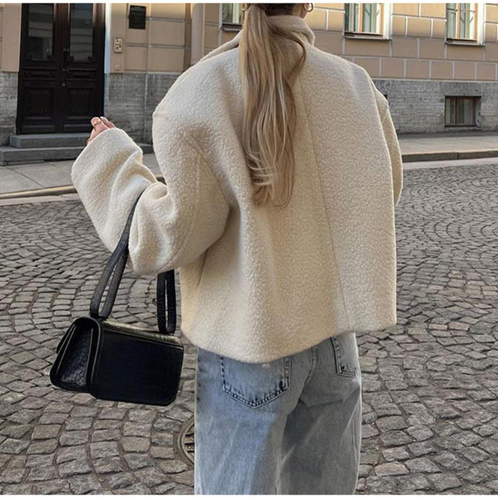 Damen Kuscheljacke im stylischen Oversized-Design Drune