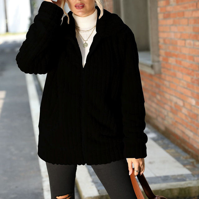 Drune | Warmer und lässiger Fleece-Mantel