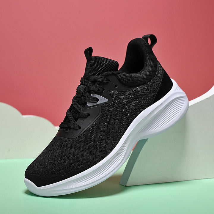 Damen nan leichter Strick-Fit-Sneaker mit nahtlosem Maschenoberteil und ergonomischer Dämpfung Drune