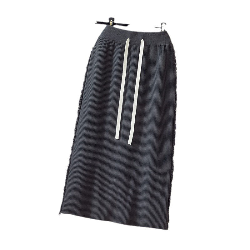 Damen Eleganter und luftiger Plissee-Rock Drune