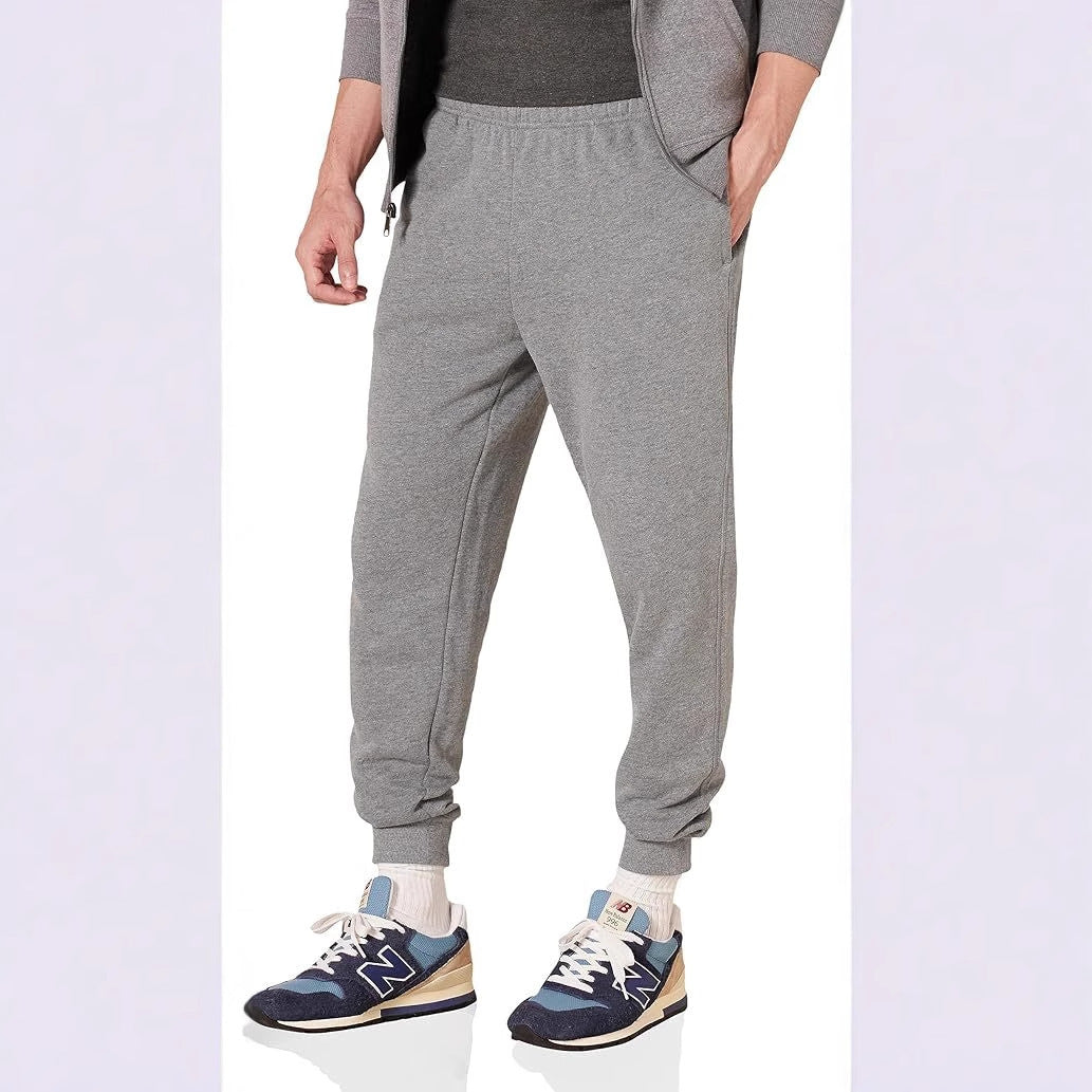 Herren nan komfortable Relax-Jogginghose mit elastischem Komfortbund, schmal zulaufendem Bein und gerippten Knöchelbündchen Drune