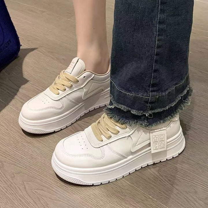 Damen Sportliche Sneakers mit voluminöser Sohle und atmungsaktivem Obermaterial Drune