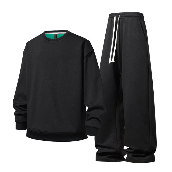 Damen Stylisches Sweatshirt und Sporthose Set Drune
