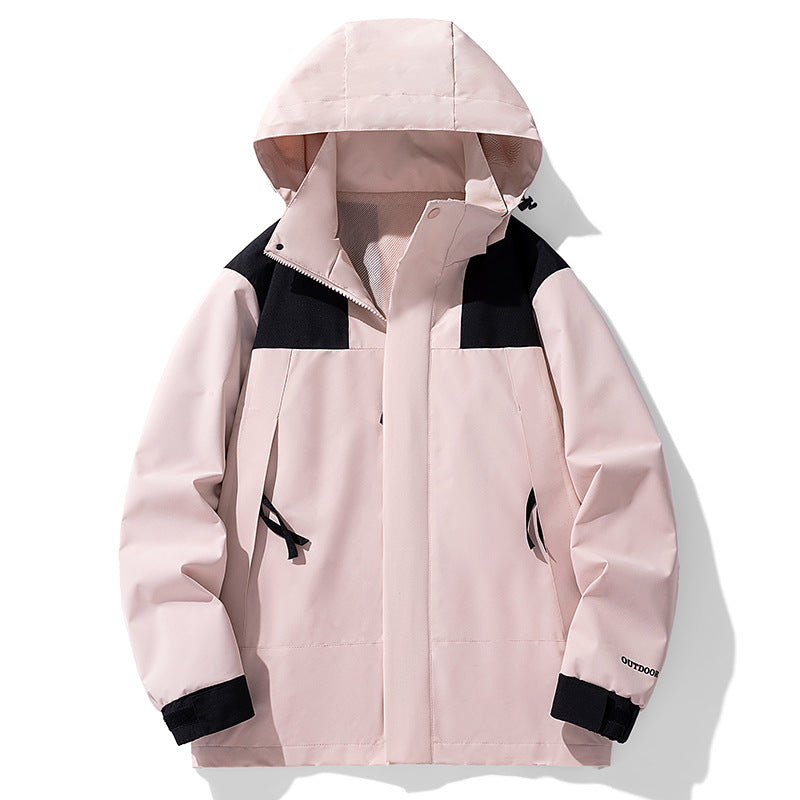 Damen Wasserabweisende Übergangsjacke mit verstellbarer Kapuze Drune