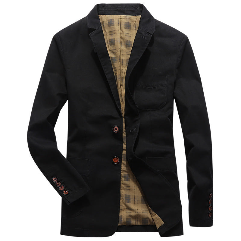 Herren Sakko im Field‑Stil aus Premium‑Canvas mit aufgesetzten Taschen Drune