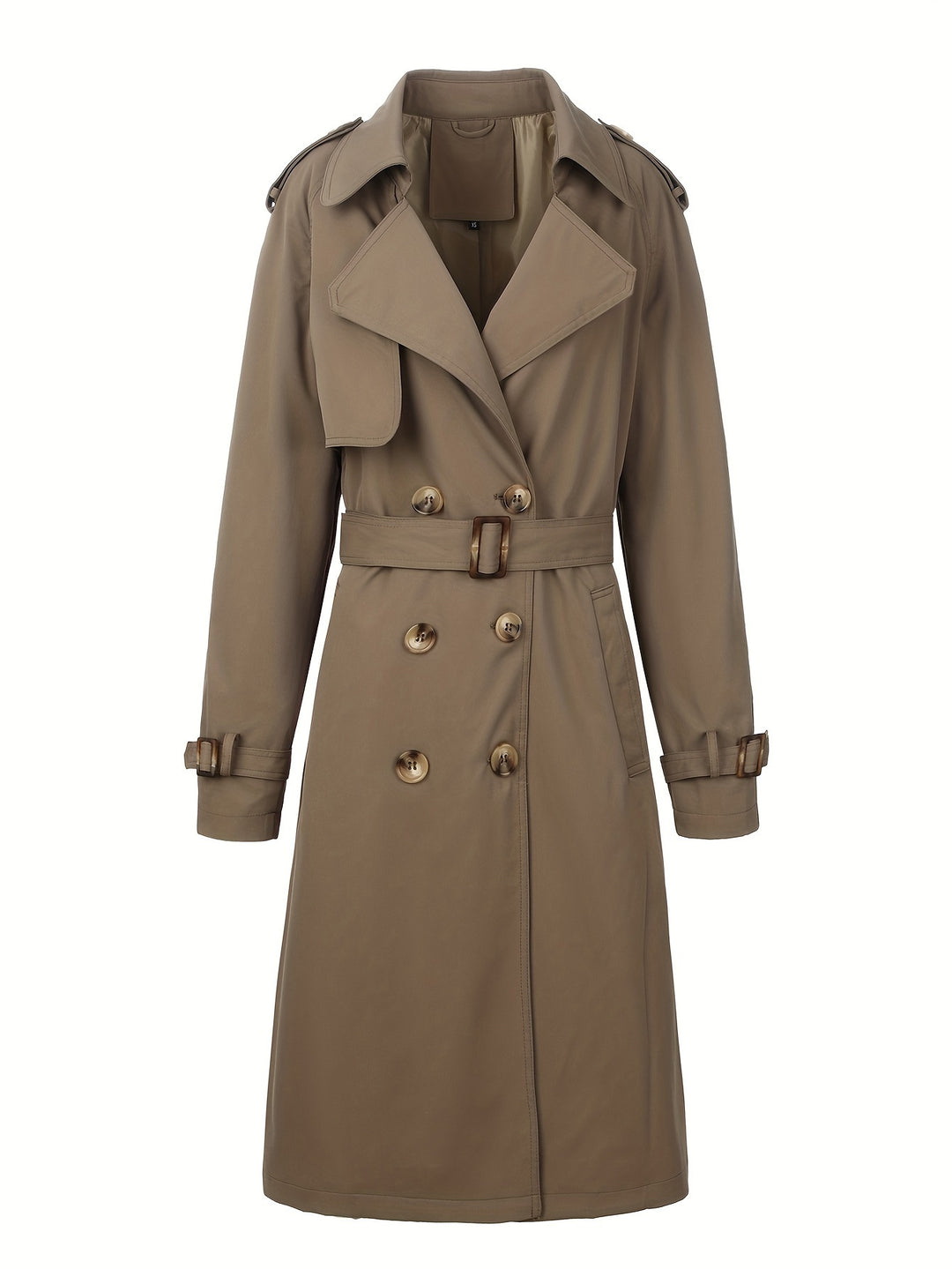 Damen Modischer und eleganter Trenchcoat Drune