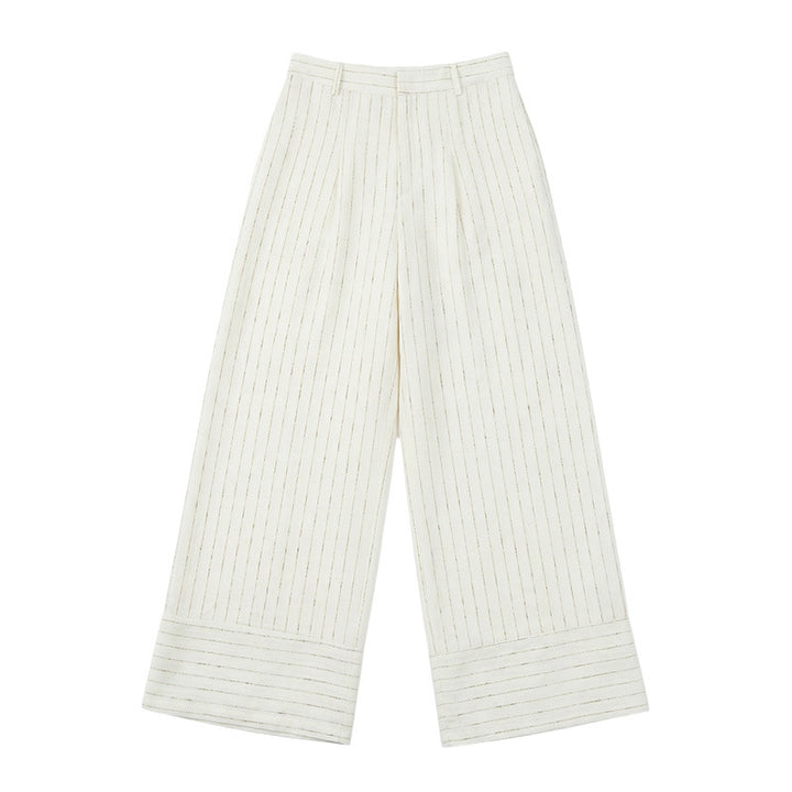 Damen Weite Streifenhose Drune