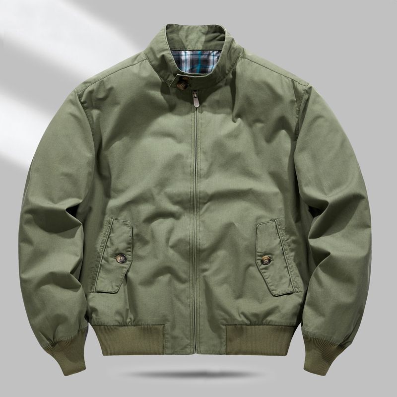Herren Leichte Übergangsjacke mit Karo-Innenfutter Drune