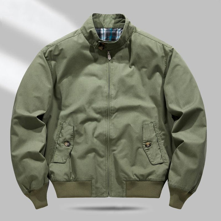 Herren Leichte Übergangsjacke mit Karo-Innenfutter Drune