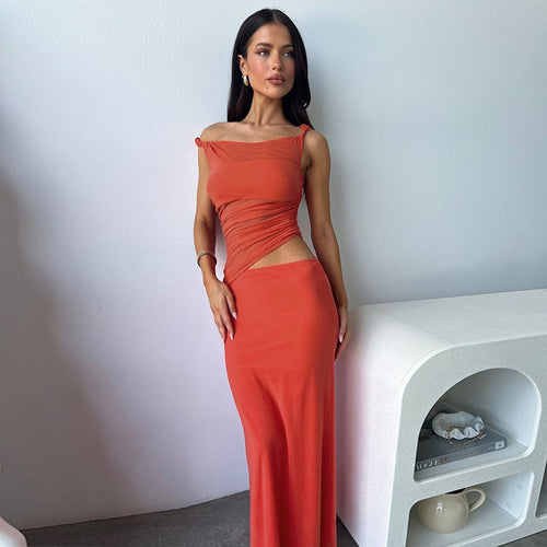 Damen elegantes Wickelkleid mit asymmetrischem Schnitt und figurbetonter Silhouette Drune