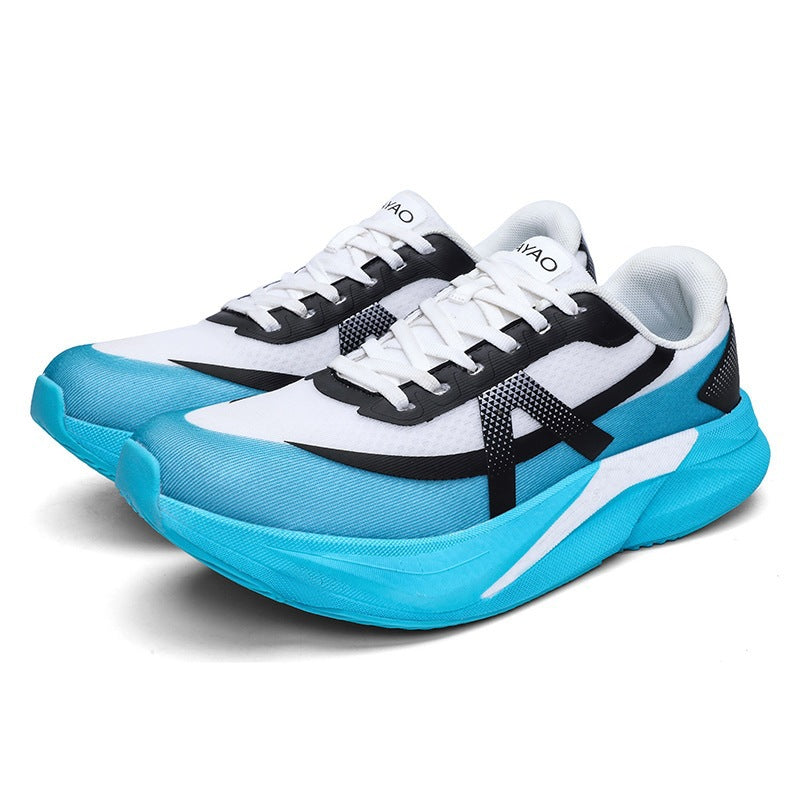Herren Dämpfender Running-Sneaker mit hoher Sprengung und atmungsaktivem Strickoberteil Drune