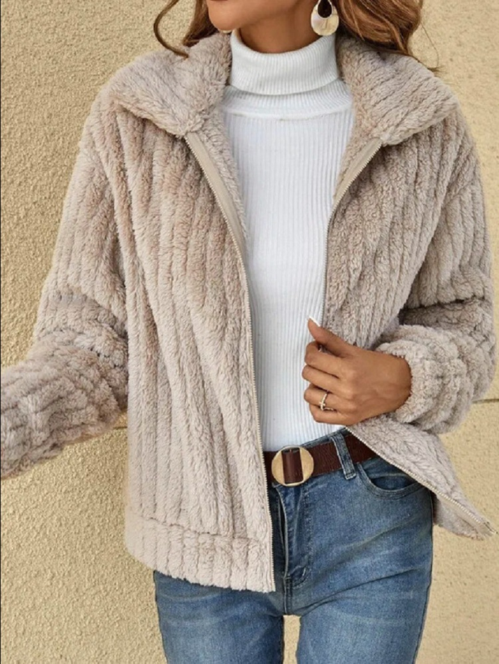 Drune | Fleece Jacke für Damen - Langarm