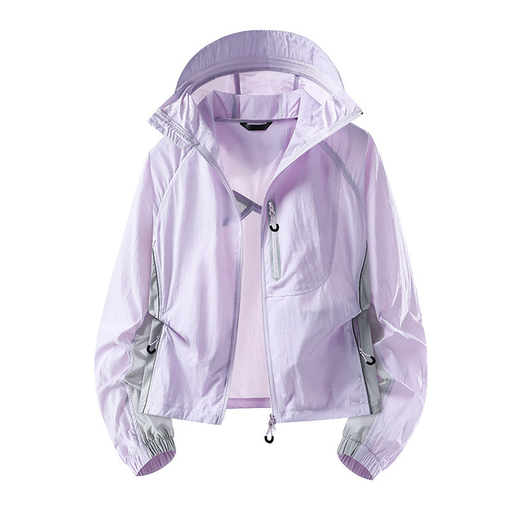 Damen Leichte Windbreakerjacke Drune
