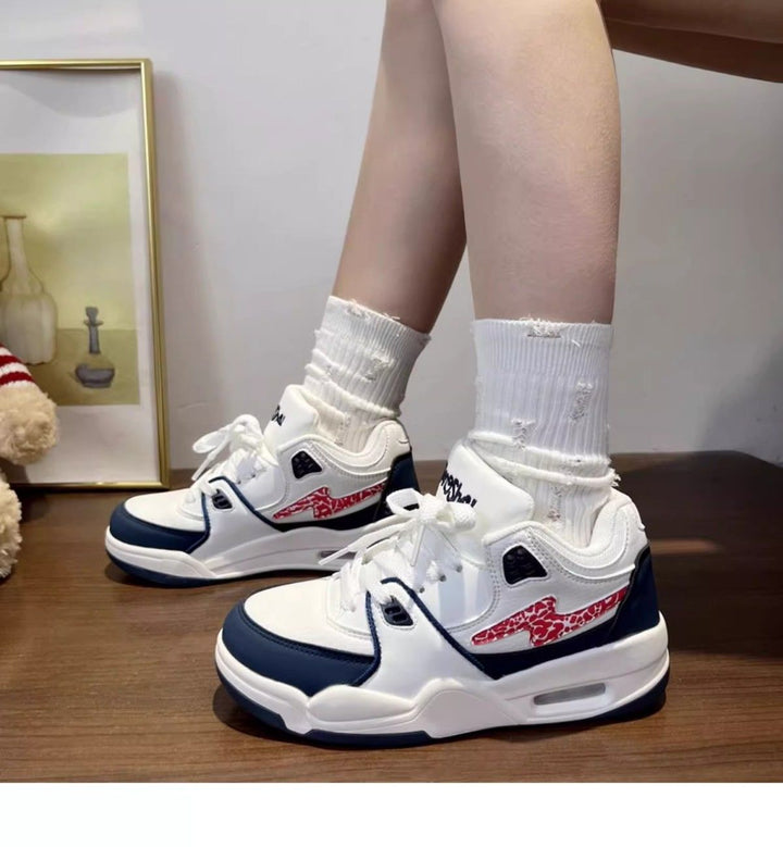 Damen Sportliche Sneakers mit atmungsaktivem Obermaterial und dämpfenden Eigenschaften Drune