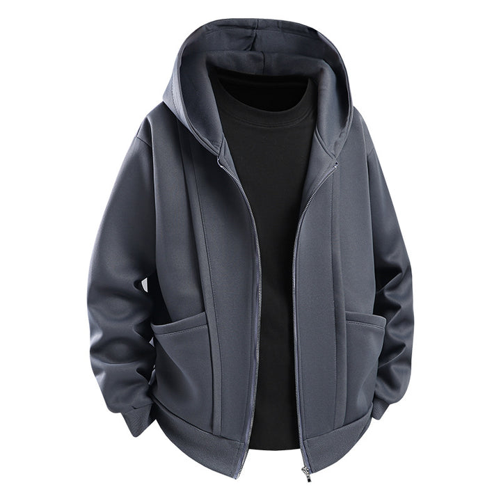 Damen Bequeme Kapuzenjacke Drune