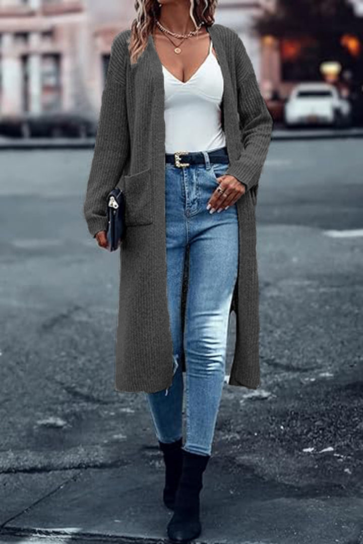 Damen Langstrickjacke Drune