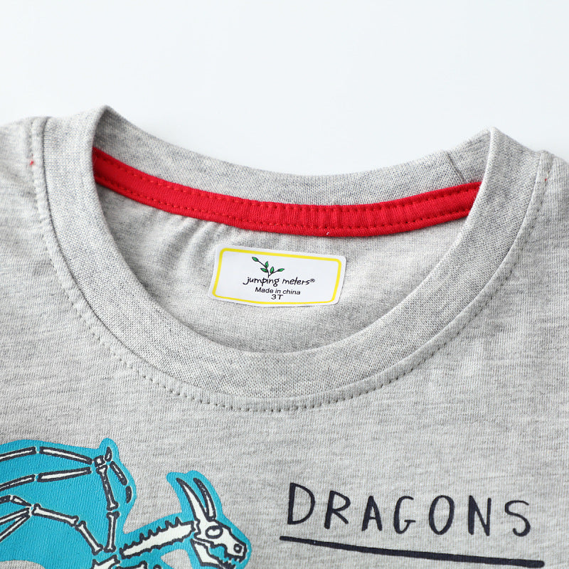 Jungen T-Shirt mit lebhaftem Drachenmotiv Drune