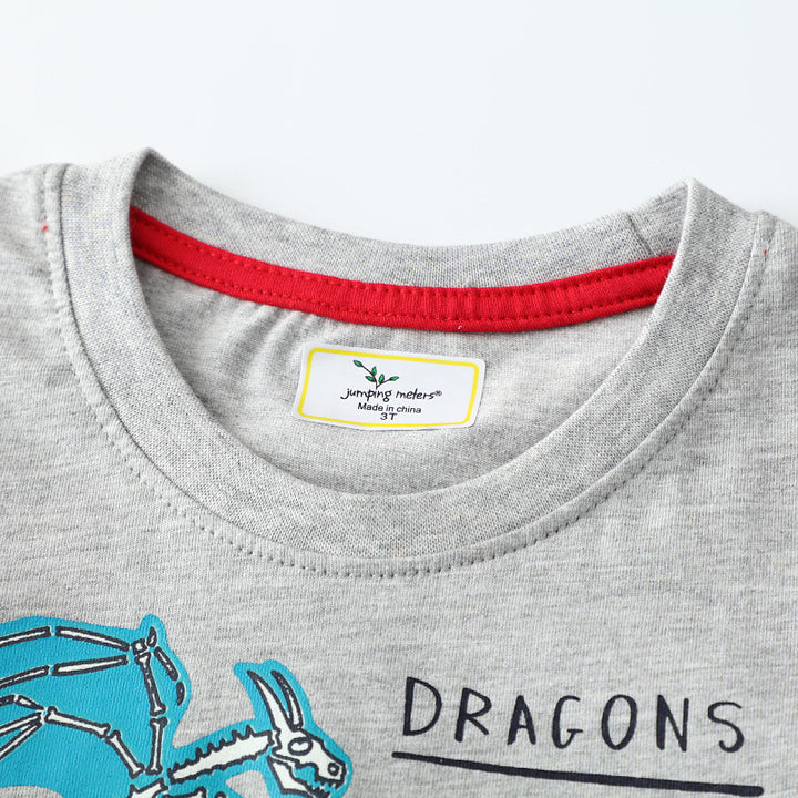 Jungen T-Shirt mit lebhaftem Drachenmotiv Drune