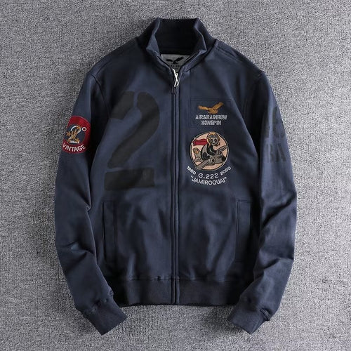 Herren Freizeitjacke mit Vintage-Design Drune