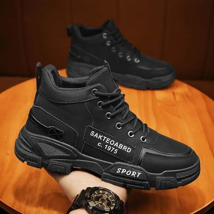 Herren Sportliche High-Top Sneakers mit robustem Profil Drune