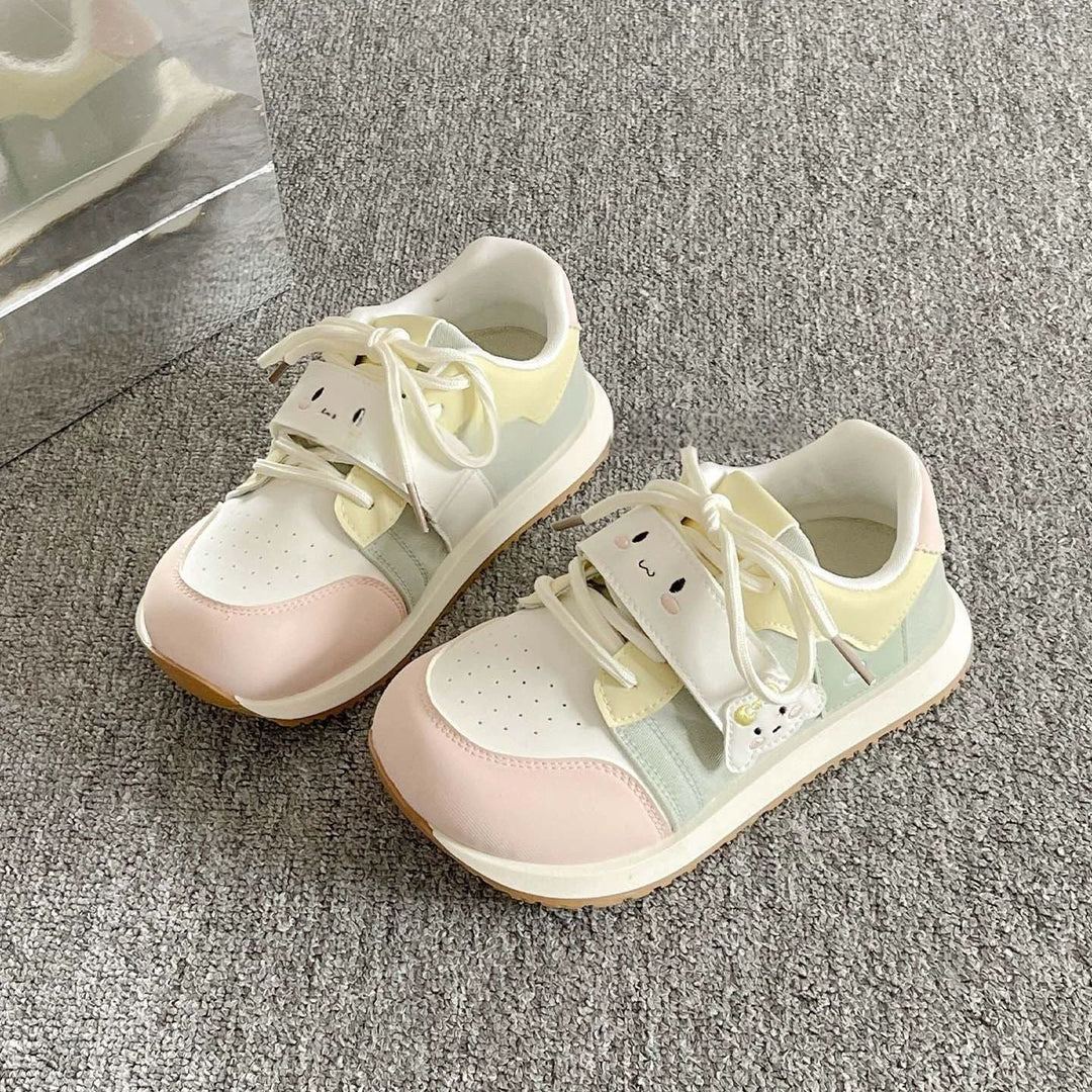 Damen Kindersneaker mit niedlichem Tierdesign und praktischem Klettverschluss Drune