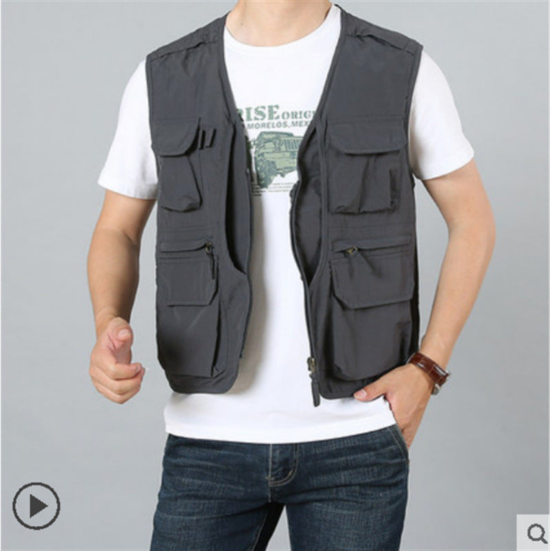 Herren Multifunktionale Outdoor-Weste Drune 1787796997