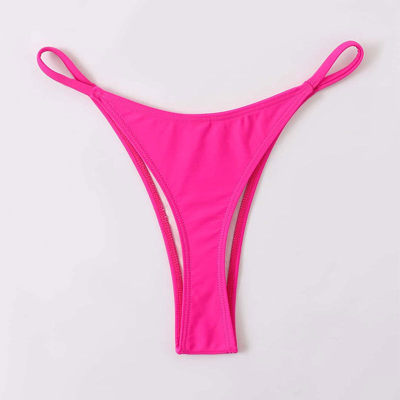 Damen Hoch geschnittene Bikinischnitte Drune