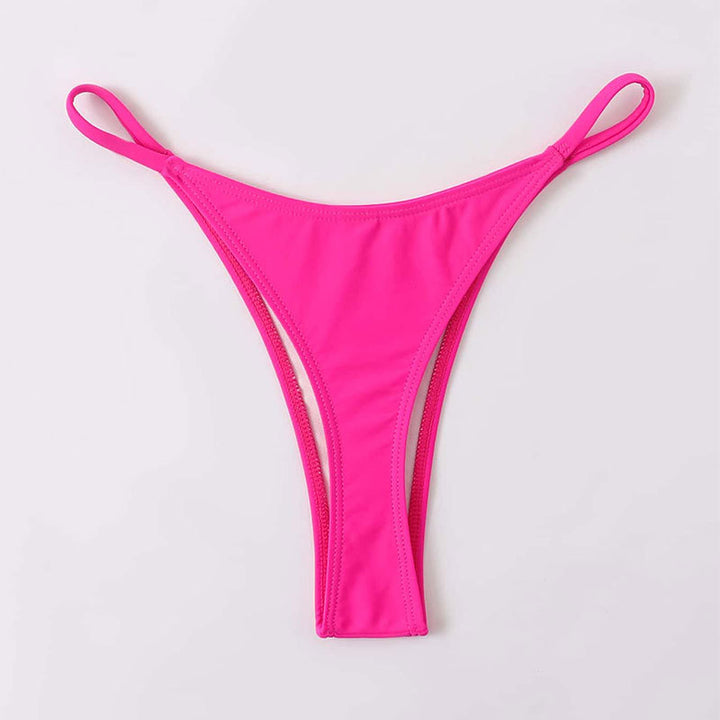 Damen Hoch geschnittene Bikinischnitte Drune
