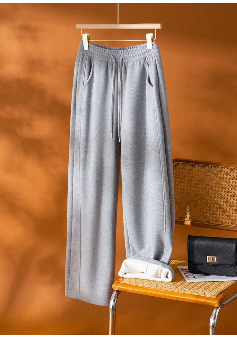 Damen modische und bequeme weite Lounge-Hose Drune