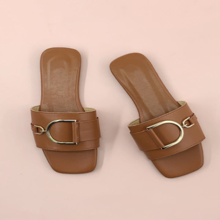 Damen Komfortable Sandalen mit eleganten Schnallen Drune