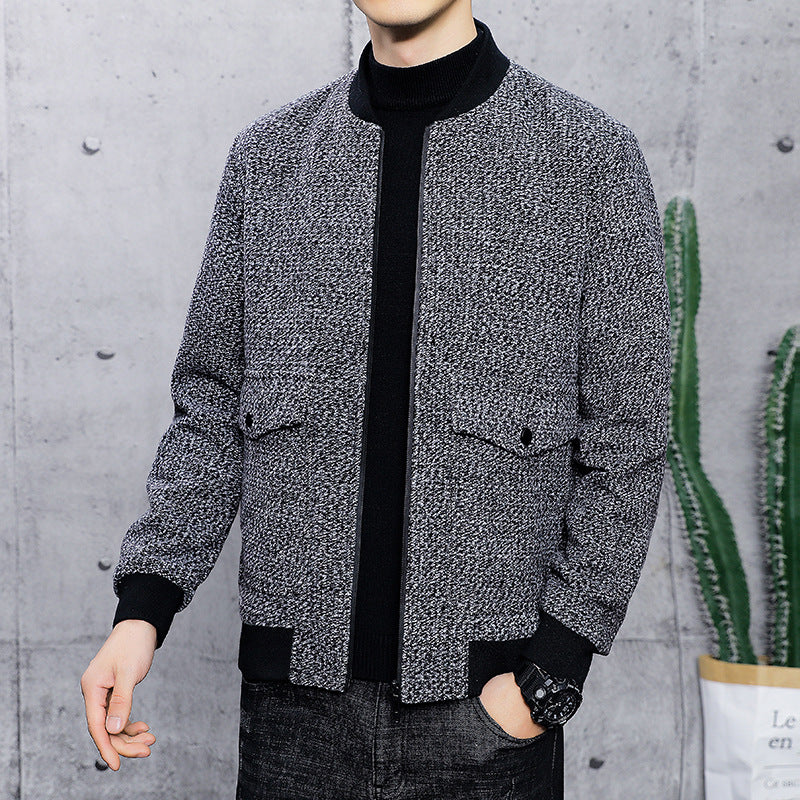 Herren Modische Harringtonjacke Drune