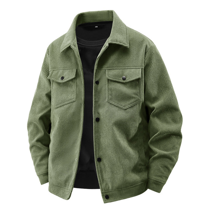 Herren Cordjacke mit zwei großen Brusttaschen Drune