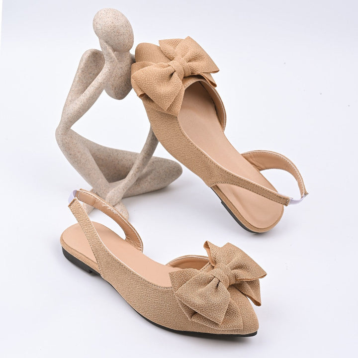 Damen Slipper mit dekorativem Schleifen-Detail Drune