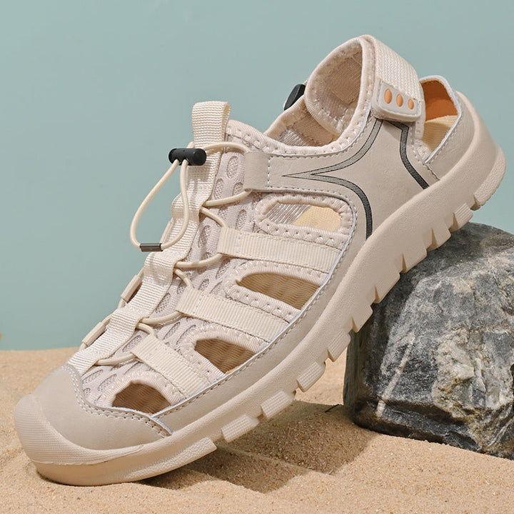 Damen Sportliche Multifunktionale Wassersandalen mit rutschfester Sohle und atmungsaktivem Design Drune