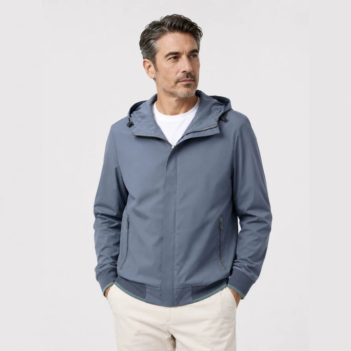 Herren Leichte Übergangsjacke mit Kapuze Drune