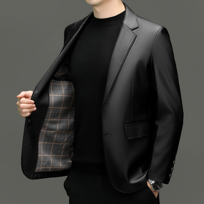 Herren eleganter Blazer mit modernem Schnitt und funktionalen Taschen Drune