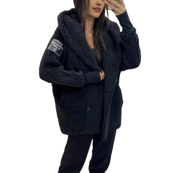 Damen Oversized Teddyjacke Drune