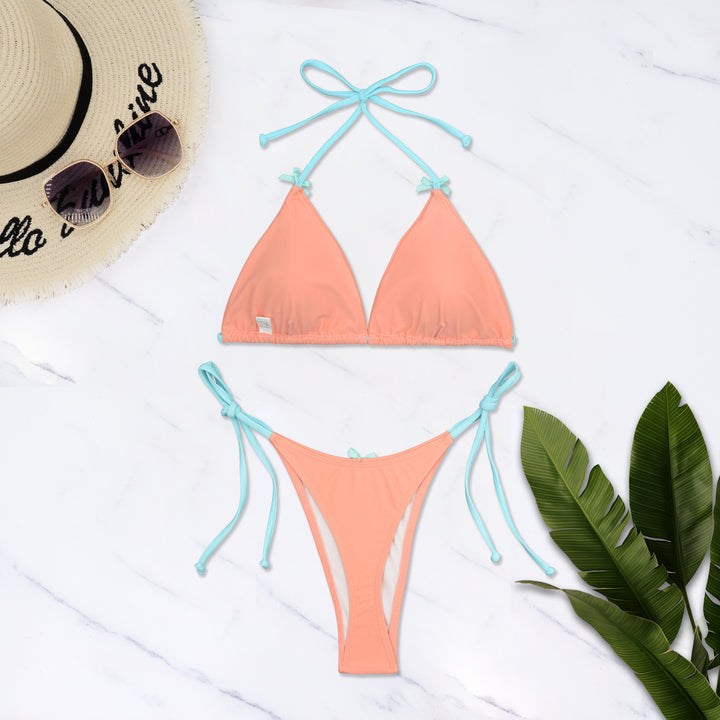 Damen Triangel-Bikini mit individuell anpassbaren Trägersystem und elegantem Design Drune