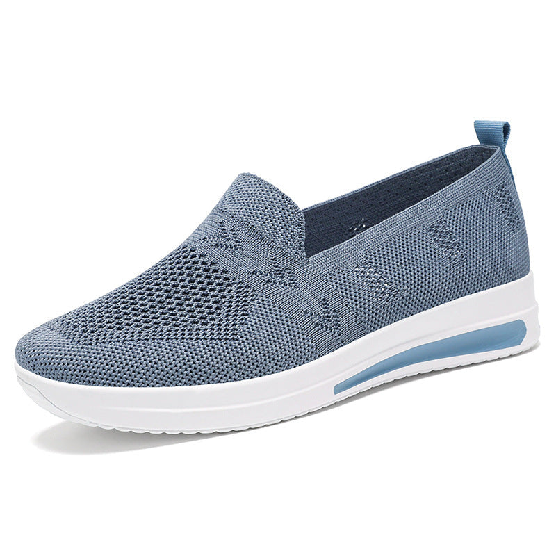Damen Atmungsaktive Slip-On Sneakers mit flexiblem Obermaterial und komfortablem Fußbett Drune