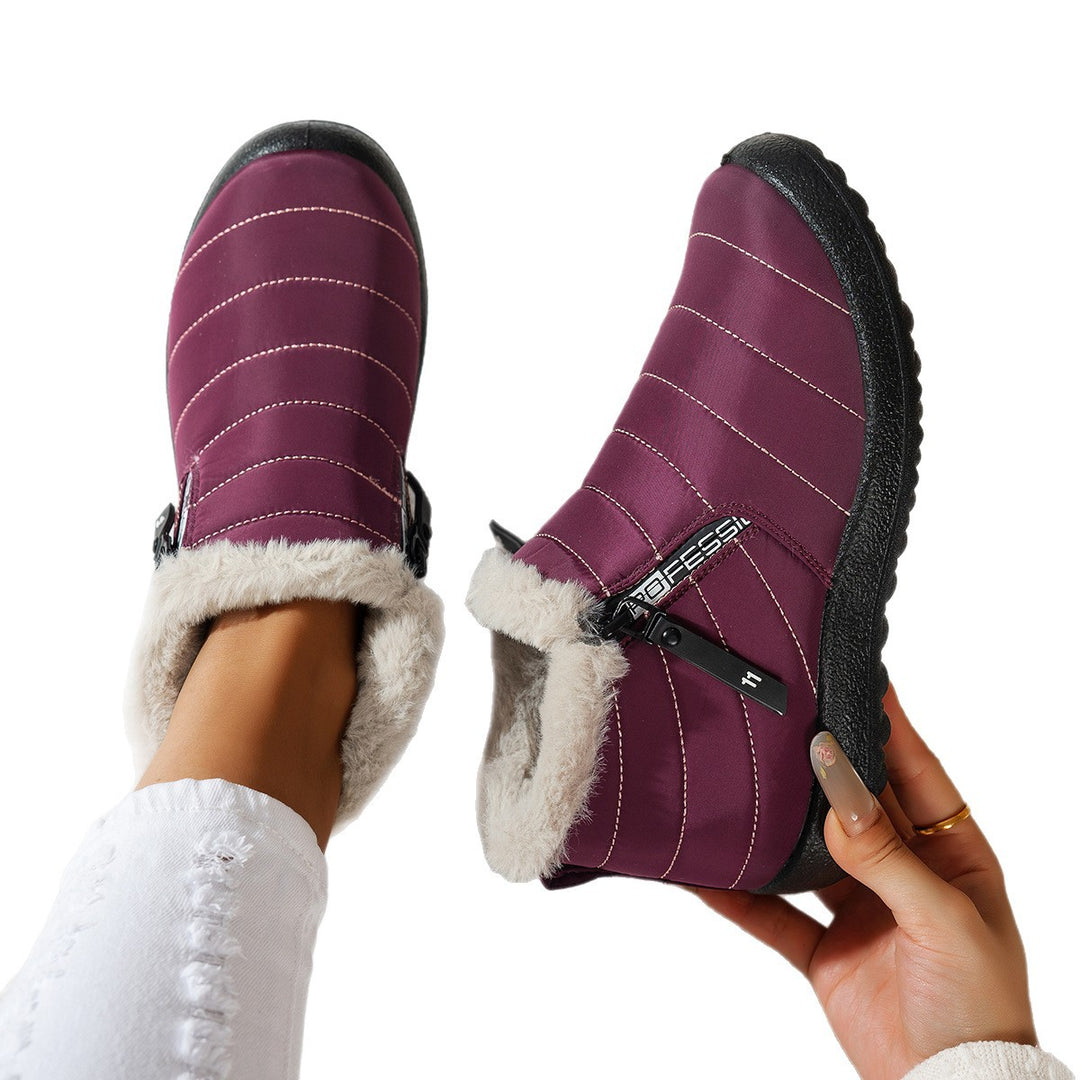 Damen Komfortable Winterboots mit kuscheligem Innenfutter Drune