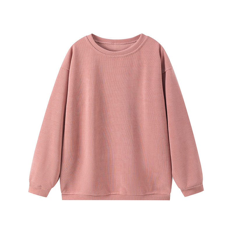 Damen Oversized Sweatshirt mit strukturiertem Design und lässigem Schnitt Drune