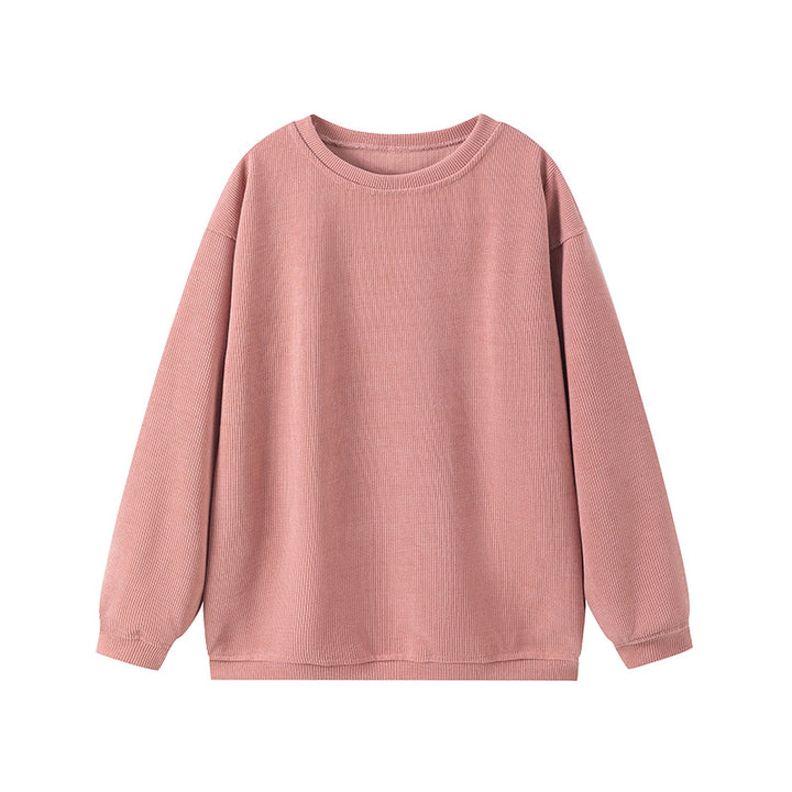 Damen Oversized Sweatshirt mit strukturiertem Design und lässigem Schnitt Drune